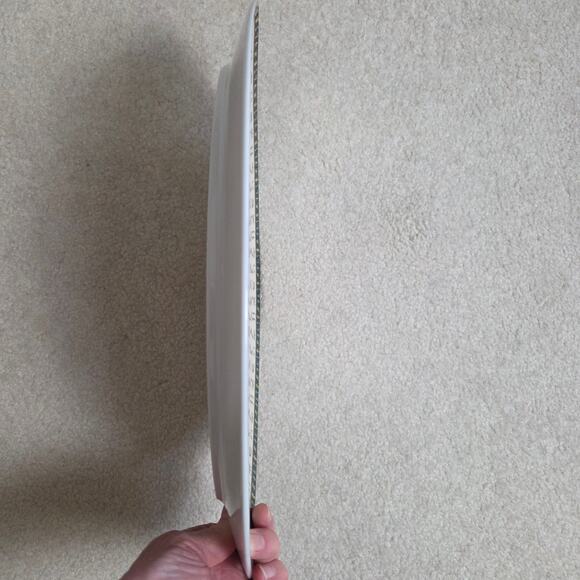 Limoges Fathi Mahmoud Porcelain Egyptian Hieroglyphics Oval Decorative Plate - Picture 13 of 16